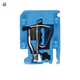 WEIDMÜLLER / 1650360000 / ZVL 1.5 BL / Stecker (Klemmen), Zugfederanschluss, blau, 1.5 mm², 17.5 A, 250 V, / EAN 4008190297541