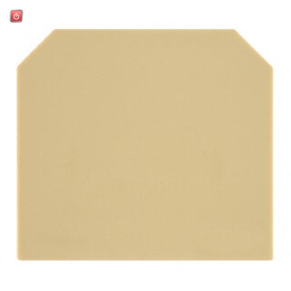 WEIDMÜLLER / 9503330000 / AP KDKS1 / Abschlussplatte (Klemmen), beige, Höhe: 73.5 mm, Breite: 1.5 mm, V-2, / EAN 4008190124212