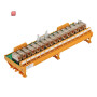 WEIDMÜLLER / 1113761001 / RSM 16RS 24VDC GEM.- / Koppelrelais, 24 V DC, LED gelb, 16 Wechsler (AgNi 90/10) , 250 V AC, / EAN 4032248047574