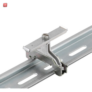 WEIDMÜLLER / 1723800000 / BS 35II KLBUE HOLDER / Befestigungsset (Klemmen) / EAN 4008190377038