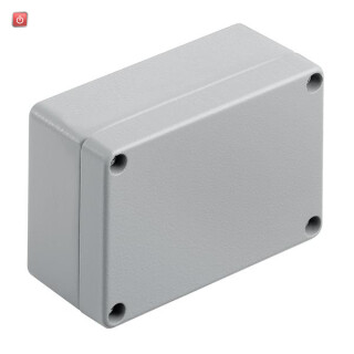 WEIDMÜLLER / 9529140000 / KLIPPON K2 RAL7001 / Metallgehäuse, Breite: 100 mm, Höhe: 70 mm, Tiefe: 45 mm, / EAN 4008190918040