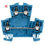 WEIDMÜLLER / 1041180000 / WDK 2.5 ZQV BL / Mehrstock-Reihenklemme, Schraubanschluss, blau, 2.5 mm², 400 V, 400 V, / EAN 4032248014002