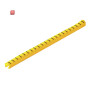 WEIDMÜLLER / 0648001505 / CLI O 10-3 GE/SW 1 M / Kabelmarkierungssystem, gelb, Leiteraußendurchmesser:2 - 3 mm, Zahlen, / EAN 4008190070038