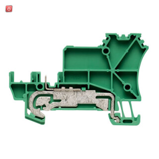 WEIDMÜLLER / 1652000000 / ZIA 1.5/3L-PE / Initiator-, Aktor-Reihenklemme, Zugfederanschluss, grün, 1.5 mm², 17.5 / EAN 4008190401658