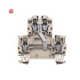 WEIDMÜLLER / 1041610000 / WDK 2.5N V / Mehrstock-Reihenklemme, Schraubanschluss, dunkelbeige, 2.5 mm², 800 V, / EAN 4032248138746