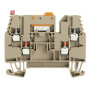 WEIDMÜLLER / 1039900000 / WTR 2.5/ZZ / Trenn- und Messtrenn-Reihenklemme, Schraubanschluss, dunkelbeige, 2.5 / EAN 4008190912468