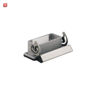 WEIDMÜLLER / 1664040000 / HDC 10A ALU / Gehäuse (Industriesteckverbinder), Anbaugehäuse, Längsbügel am / EAN 4008190420734