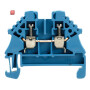 WEIDMÜLLER / 1040880000 / WDU 2.5N ZQV BL / Durchgangs-Reihenklemme, Schraubanschluss, blau, 2.5 mm², 24 A, 500 V, / EAN 4032248014019