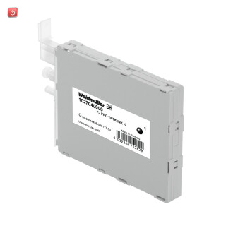 WEIDMÜLLER / 1027040000 / PJ PRO TNTK INK K / Tintentank (Drucker), schwarz, 1 ST / EAN 4032248752829