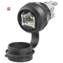 WEIDMÜLLER / 1018810000 / IE-FCM-RJ45-FJ-A / Einbaugehäuse bestückt, IP65, in geschlossenem Zustand, RJ45, IDC / EAN 4032248730063