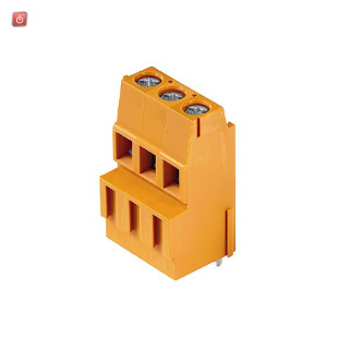 WEIDMÜLLER / 1766300000 / LM1N 5.08/02/90 3.5S / Leiterplattenklemme, 320 V, 17.5 A, Raster in mm: 5.08, 2.5 mm², / EAN 4032248063741