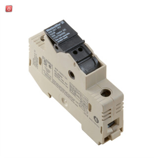 WEIDMÜLLER / 1137790000 / WSI 25/1 10X38 1KV / Sicherungs-Reihenklemme, Schraubanschluss, dunkelbeige, 25 mm², 30 A, / EAN 4032248961481