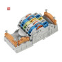 WEIDMÜLLER / 1126840000 / PT6 DC / Energieverteilungsklemmenleiste, IP20, Schneidklemmanschluss IDC, PUSH / EAN 4032248908462