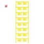 WEIDMÜLLER / 1025230000 / SFC 3/12 MC NE GE / Kabelmarkierungssystem, gelb, Leiteraußendurchmesser:3.5 - 7 mm, / EAN 4032248746293
