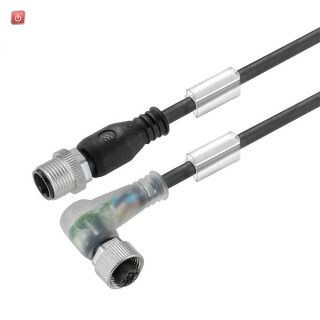 WEIDMÜLLER / 1072430500 / SAIL-M12WM12W-5-2X3L / Sensor-Aktor-Leitung (konfektioniert), Verbindungsleitung, M12 / M12, / EAN 4032248828777