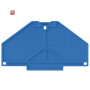 WEIDMÜLLER / 1268010000 / PAP PRV/PPV4 BL / Abschlussplatte (Klemmen), blau, Höhe: 70 mm, Breite: 3 mm, V-0, / EAN 4032248112999