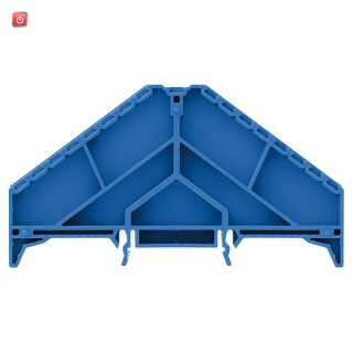 WEIDMÜLLER / 1267970000 / BZT PRV8 BL 35X7.5 / Bezeichnungsträger (Klemmen), P-Reihe, Anzahl der Etagen: 8, TS 35 x / EAN 4032248113293