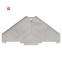 WEIDMÜLLER / 1230080000 / TW PRV8 1-8 / Trennwand (Klemmen), grau, Höhe: 120 mm, Breite: 2 mm, V-0, / EAN 4050118013740