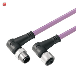 WEIDMÜLLER / 1062330150 / SAIL-M12WM12W-PB-1.5 / Datenleitung (konfektioniert) Kupfer, Verbindungsleitung, Polzahl: 2, / EAN 4032248812462
