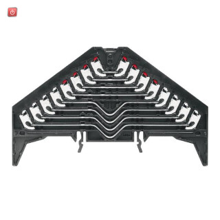 WEIDMÜLLER / 1173740000 / PRV 8 SW 35X15 RT/WS / Rangierverteilerklemme, PUSH IN, schwarz, 1.5 mm², 8 A, 250 V, Anzahl / EAN 4032248966189