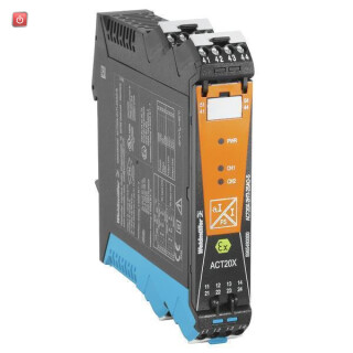 WEIDMÜLLER / 8965490000 / ACT20X-HUI-SAO-S / Signaltrennverstärker, Ex- Eingang: U,I,R,?, Safe- Ausgang: 4-20mA/ / EAN 4032248785100