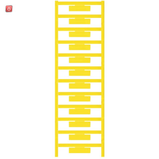 WEIDMÜLLER / 1112950000 / WAD 8 MC NE GE / Klemmenabdeckung, gelb, Polyamid 66, Höhe: 33.3 mm, Breite: 8 mm, / EAN 4032248891696