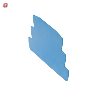 WEIDMÜLLER / 1067230000 / AP VSSC6 LB / Abschlussplatte (Überspannungsableiter), hellblau / EAN 4032248999866