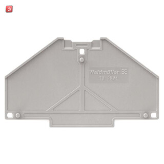 WEIDMÜLLER / 1230140000 / TW PRV16 A-P / Trennwand (Klemmen), grau, Höhe: 225 mm, Breite: 2 mm, V-0, / EAN 4050118013757