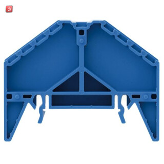 WEIDMÜLLER / 1267980000 / BZT PRV4 BL 35X15 / Bezeichnungsträger (Klemmen), P-Reihe, Anzahl der Etagen: 4, TS 35 x / EAN 4032248113002