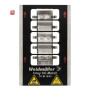 WEIDMÜLLER / 1341090000 / INLAY CC-M 15/45 / Inlay (Gerätemarkierung), Markierertyp: CC-M 15/45, Ausführung: / EAN 4050118145175