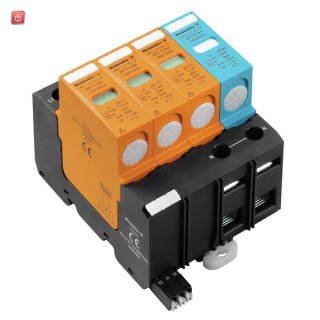 WEIDMÜLLER / 1352030000 / VPU I 3+1 R LCF 280V / Überspannungsableiter (Energietechnik/Stromversorgung), mit / EAN 4050118158199