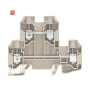 WEIDMÜLLER / 1186740000 / WDK 10 / Mehrstock-Reihenklemme, Schraubanschluss, dunkelbeige, 10 mm², 800 V, / EAN 4050118024616