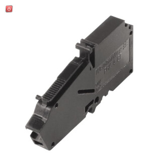 WEIDMÜLLER / 1288590000 / PGK 4 BT BK / Durchgangsklemme, 500 V, 32 A, Breite: 5.1 mm, 4 mm², PUSH IN ohne / EAN 4050118079845