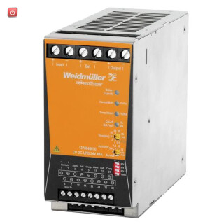 WEIDMÜLLER / 1370040010 / CP DC UPS 24V 40A / USV Steuereinheit, 24 V DC +/- 1 %, 40 A @ 60 °C / EAN 4050118202342