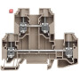 WEIDMÜLLER / 1415520000 / WDK 10 DU-N / Mehrstock-Reihenklemme, Schraubanschluss, dunkelbeige, blau, 10 mm², / EAN 4050118216523