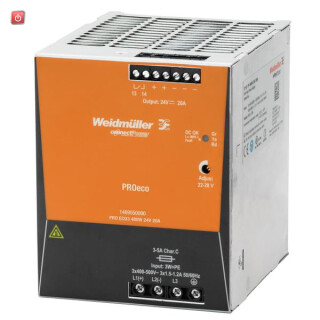 WEIDMÜLLER / 1469550000 / PRO ECO3 480W 24V 20 / Gleichstromversorgung, 480 W, 20 A @ 55 °C / EAN 4050118275742