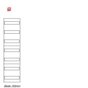 EATON / 226614 / Verteilerfeld, 7-reihig, H=1050mm...
