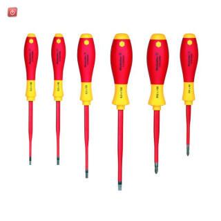 WEIDMÜLLER / 1274750000 / SDI SL S3.5-6.5/PH1/ / Schraubendreher Satz, VDE-iso. Schlitz- und Kreuzschlitz-PH-SD-Satz, / EAN 4050118073201