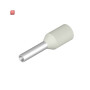 WEIDMÜLLER / 0409600000 / H0,75/12 W / Aderendhülse, Standard, 0.75 mm², Abisolierlänge: 8 mm, weiß / EAN 4008190079826