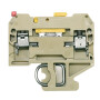 WEIDMÜLLER / 0412260000 / SAKR 2STB / Trenn- und Messtrenn-Reihenklemme, Schraubanschluss, beige/gelb, 4 / EAN 4008190054403