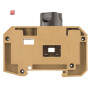 WEIDMÜLLER / 0502120000 / SAKS 5/35 / Sicherungs-Reihenklemme, Schraubanschluss, mittelgelb, 16 mm², 63 A, / EAN 4008190142360