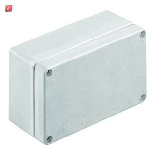 WEIDMÜLLER / 0573400000 / KLIPPON K21 / Metallgehäuse, Breite: 125 mm, Höhe: 80 mm, Tiefe: 57 mm, unbehandelt, / EAN 4008190020750