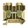 WEIDMÜLLER / 0608260000 / SAK 35N/35 / Durchgangs-Reihenklemme, Schraubanschluss, beige/gelb, 35 mm², 125 A, / EAN 4008190157470