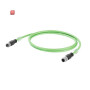 WEIDMÜLLER / 1059330100 / IE-C5DD4UG0100MSSMCS / PROFINET Kabel (konfektioniert), M12 D-Code IP 67 Buchse gerade, M12 / EAN 4032248806621