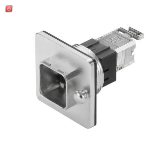 WEIDMÜLLER / 1058250000 / IE-BSC-V14M-RJ45-C / RJ45-Steckverbinder, IP67, Anschluss 1: RJ45, Anschluss 2: RJ45 / EAN 4032248799350
