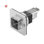 WEIDMÜLLER / 1058250000 / IE-BSC-V14M-RJ45-C / RJ45-Steckverbinder, IP67, Anschluss 1: RJ45, Anschluss 2: RJ45 / EAN 4032248799350