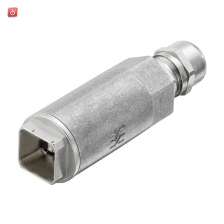 WEIDMÜLLER / 1990600000 / IE-CC-V14M-RJ45-FJ-P / Gehäuse für Steckverbinder, IP65 / EAN 4050118375206