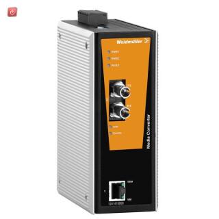 WEIDMÜLLER / 1286890000 / IE-MC-VLT-1TX-1ST / Media Konverter (RJ45 / LWL), IP30 / EAN 4050118077827