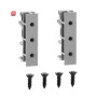 WEIDMÜLLER / 1504430000 / IE-DINRAILMOUNT-KIT / Montagesatz für Tragschienenmontage / EAN 4050118312263