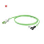 WEIDMÜLLER / 1059760015 / IE-C5DD4UG0015MCAA70 / PROFINET Kabel (konfektioniert), M12 D-Code IP 67 Stift gewinkelt, / EAN 4032248808090